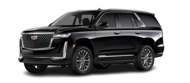 Black Cadillac Escalade 2022