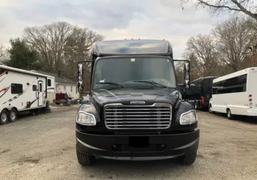 Black 20 Passenger mini bus